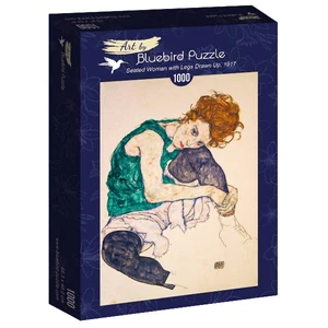 Bluebird Art by 60092 - Egon Schiele - Seated Woman with Legs Drawn Up, 1917 - 1000 db-os puzzle