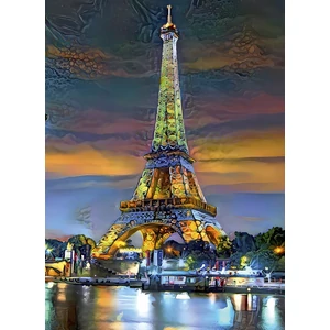 Bluebird 1000 db-os puzzle - Eiffel Tower at Sunset Paris (90291)