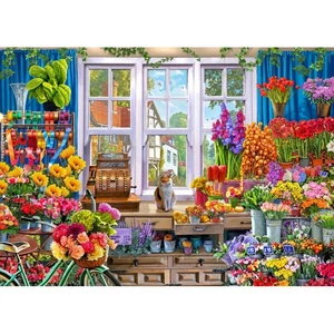 Bluebird 500 db-os puzzle - Flower Shoppe (90570)