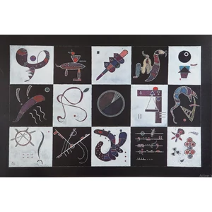 Bluebird 60109 - Kandinsky - Quinze, 1959 - 1000 db-os Art by puzzle