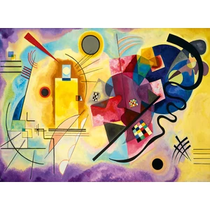 Bluebird 6000 db-os puzzle - Kandinsky - Yellow, Red, Blue  (60147)
