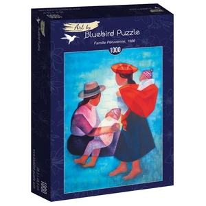Bluebird 60139 - Louis Toffoli - Famille Péruvienne, 1986 - 1000 db-os Art by puzzle