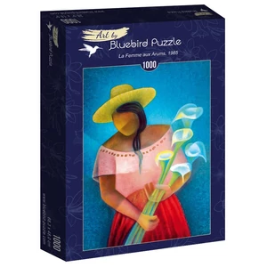 Bluebird 60138 - Louis Toffoli - La Femme aux Arums, 1985 - 1000 db-os Art by puzzle