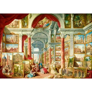 Bluebird Art by 60075 - Panini - Picture Gallery with Views of Modern Rome, 1757 - 1000 db-os puzzle