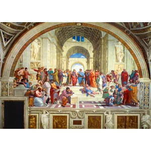 Bluebird Art by 60013 - Raphael - The School of Athens 1511 - 1000 db-os puzzle