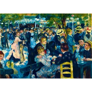 Bluebird Art by 60049 - Renoir - Dance at Le Moulin de la Galette, 1876 - 1000 db-os puzzle