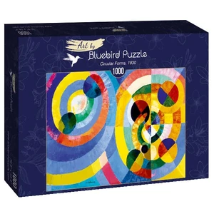 Bluebird Art by 60081 - Robert Delaunay - Circular Forms, 1930 - 1000 db-os puzzle