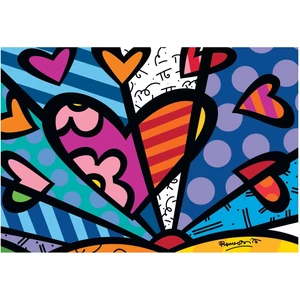 Bluebird 90024 Romero Britto - Sunset - 2000 db-os puzzle