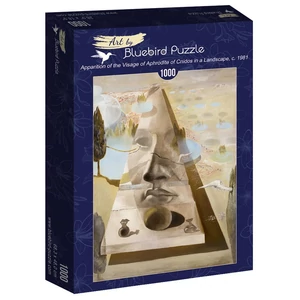 Bluebird 60103 Art by - Salvador Dalí - Apparition of the Visage of Aphrodite of Cnidos in a Landscape, 1981 - 1000 db-os puzzledscape, 1981 - 1000 db-os puzzle