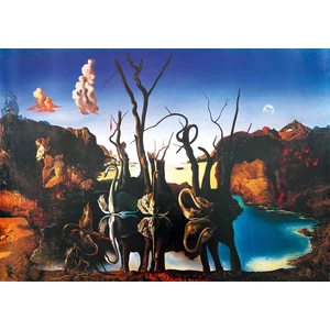 Bluebird Art by 60105 - Salvador Dalí - Swans Reflecting Elephants, 1937 - 1000 db-os puzzle