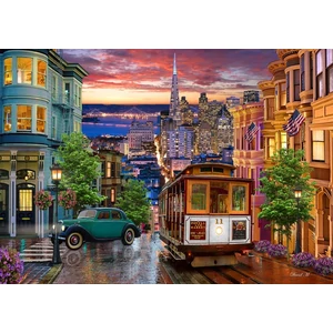Bluebird 70512 - San Francisco Trolley - 1000 db-os puzzle