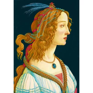 Bluebird Art by 60023 - Sandro Botticelli - Idealized Portrait of a Lady, 1480 - 1000 db-os puzzle