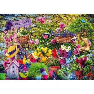 Bluebird 70493 - Welcome to Our Garden - 1000 db-os puzzle