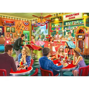 Brain Tree 2102125 - American Party - 1000 db-os puzzle