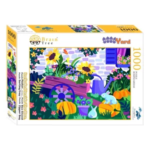 Brain Tree 2102048 - Backyard - 1000 db-os puzzle
