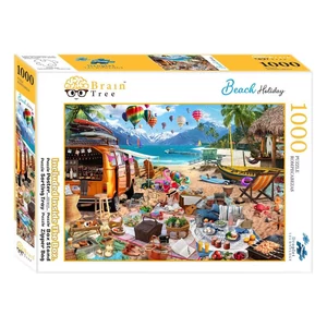 Brain Tree 2102074 - Beach Holiday - 1000 db-os puzzle