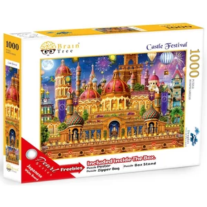 Brain Tree 2102150 - Castle Festival - 1000 db-os puzzle