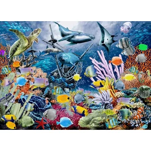 Brain Tree 2102039 - Colourful Marine - 1000 db-os puzzle