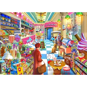 Brain Tree 2102149 - Cream & Ice - 1000 db-os puzzle