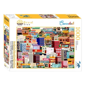 Brain Tree 2101022 - Crowded - 1000 db-os puzzle