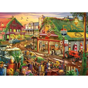 Brain Tree 2102076 - Gas Station - 1000 db-os puzzle