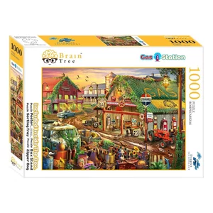 Brain Tree 2102076 - Gas Station - 1000 db-os puzzle