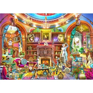Brain Tree 2102116 - House library - 1000 db-os puzzle