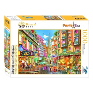Brain Tree 2102119 - Paris eiffel - 1000 db-os puzzle
