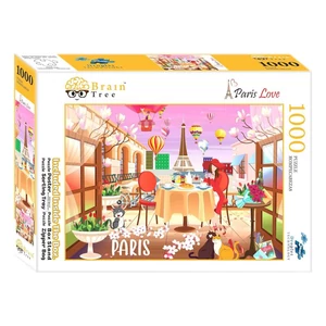 Brain Tree 2102103 - Paris Love - 1000 db-os puzzle