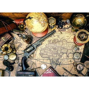 Brain Tree 2102028 - Pirates table - 1000 db-os puzzle
