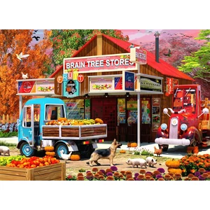 Brain Tree 2102038 - Vintage Store - 1000 db-os puzzle