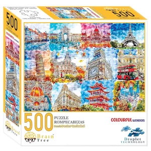 Brain Tree 2202013 - Colorful Wonders  - 500 db-os puzzle