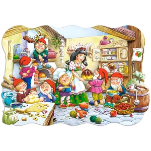 Castorland C-02207 - Hófehérke és a hét törpe - 20 db-os Maxi puzzle