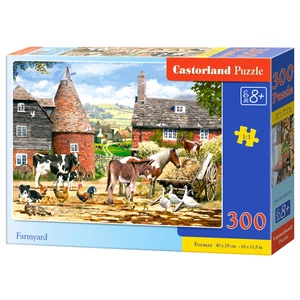 Castorland B-030279 - Állatok a farmon - 300 db-os puzzle