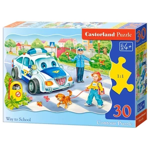 Castorland B-03389 - Iskolába menet - 30 db-os puzzle
