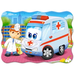 Castorland B-03471 - Mentő orvos - 30 db-os puzzle
