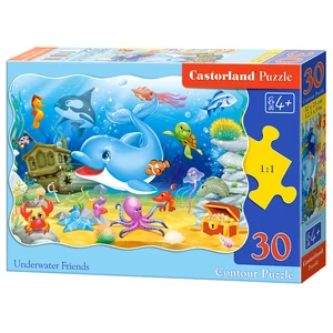 Castorland B-03501 - Víz alatti barátok - 30 db-os puzzle