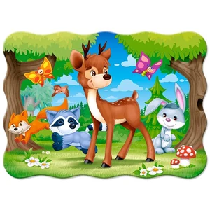 Castorland B-03570 - Őzike és barátai - 30 db-os puzzle