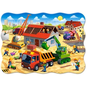 Castorland B-03686 - Épül a ház - 30 db-os puzzle