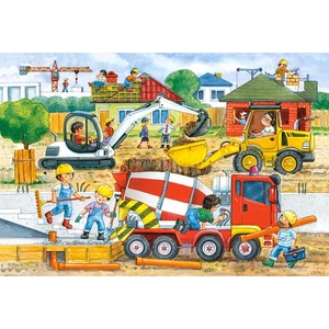 Castorland B-040018 - Építkezés - 40 db-os Maxi puzzle