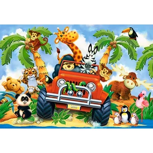 Castorland B-040131 - Szafari - 40 db-os Maxi puzzle