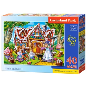 Castorland B-040285 - Jancsi és Juliska - 40 db-os Maxi puzzle