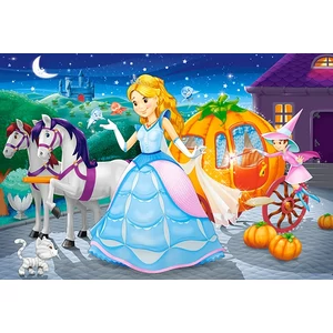 Castorland B-041008 - Gyönyörű tündérmesék - 4 az 1-ben (8, 12, 15, 20 db-os) puzzle