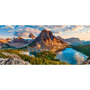 Castorland B-060023 - Panoráma puzzle - Assiniboine, Banff Nemzeti Park, Kanada - 600 db-os puzzle