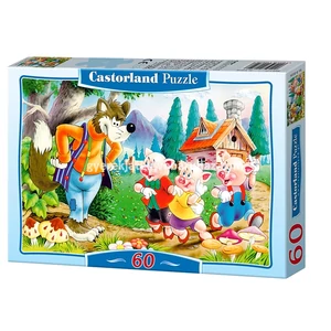 Castorland B-06519 - A három kismalac - 60 db-os puzzle