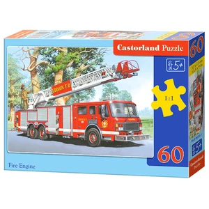 Castorland B-06595 - Tűzoltóautó - 60 db-os puzzle