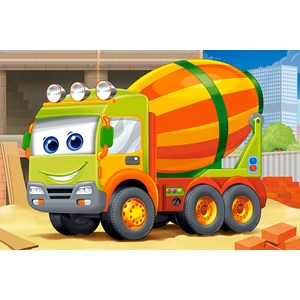 Castorland C-08521-BP - Járművek - 54 db-os Mini puzzle