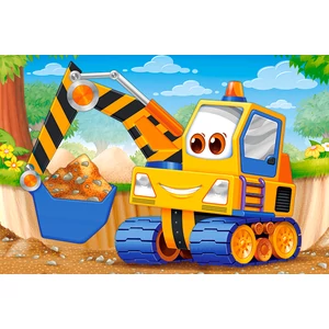 Castorland C-08521-BP - Járművek - 54 db-os Mini puzzle