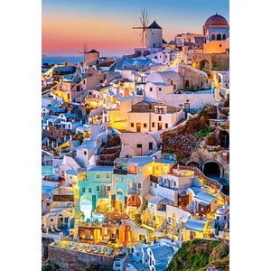 Castorland C-103522 - Santorini fényei - 1000 db-os puzzle