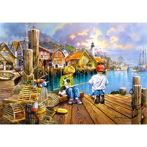 Castorland C-104192 - A kikötőben  - 1000 db-os puzzle